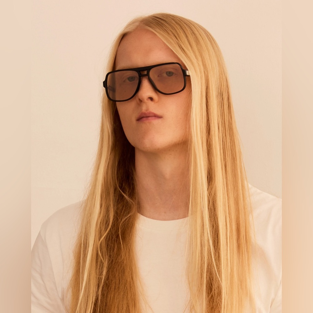 SPITFIRE ORBITAL SUNGLASSES Matte black/tan